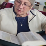 Ronnie reading scriptures